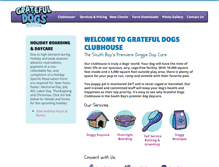 Tablet Screenshot of gratefuldogs.net